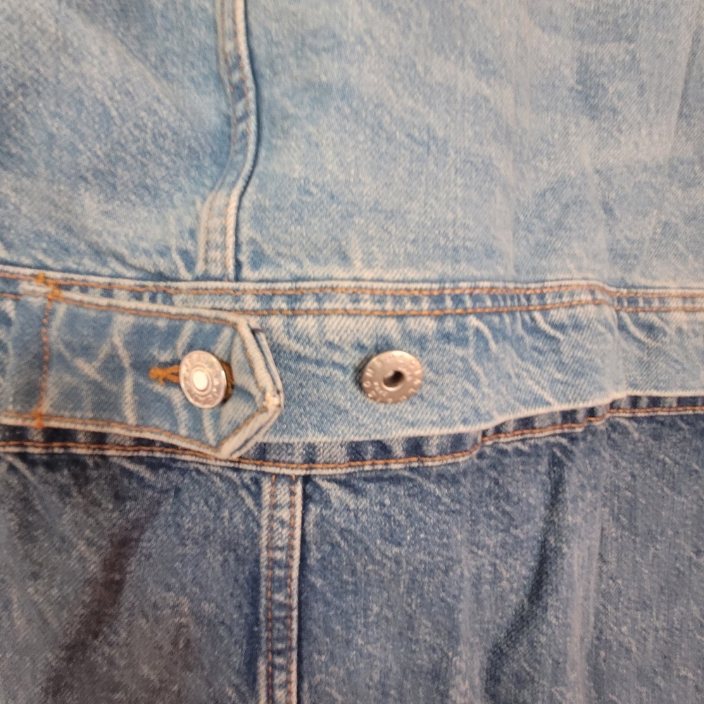 Zara X Maison Detachable Denim Dress Size XS-S - Picture 14 of 15